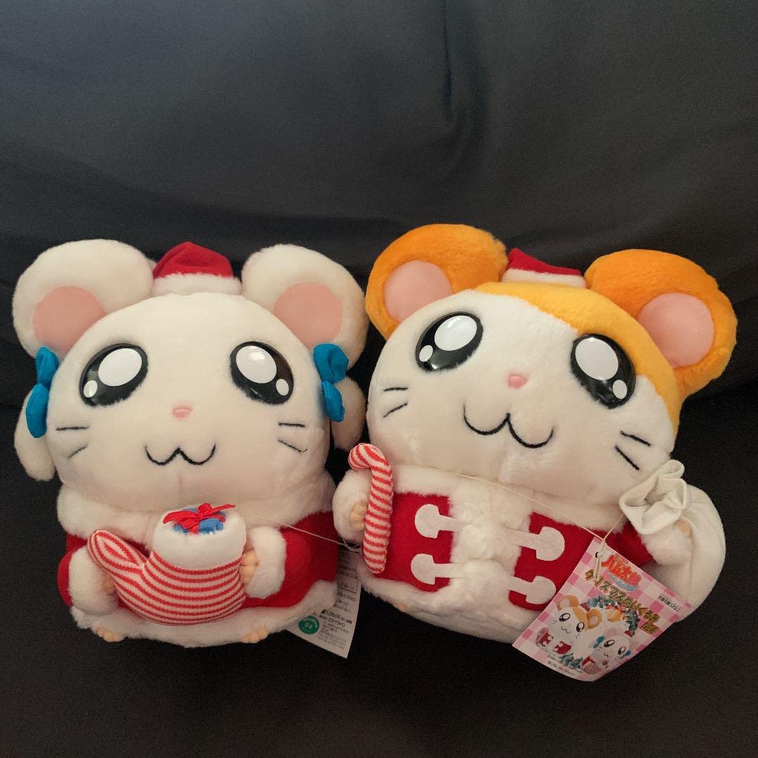 【お値下げ中】レトロ ハム太郎 ぬいぐるみ クリスマス サンタ マスコット Amazon.co.jp: ハム太郎 ぬいぐるみ クリスマス セット : おもちゃ