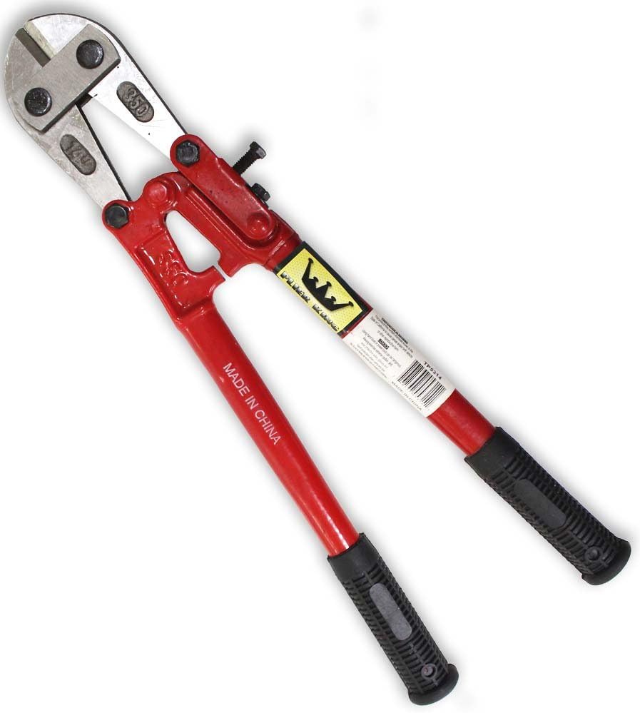 14" (35.6 cm) Professional Bolt Cutter | Hardened Steel Jaws | Ergonomic Design