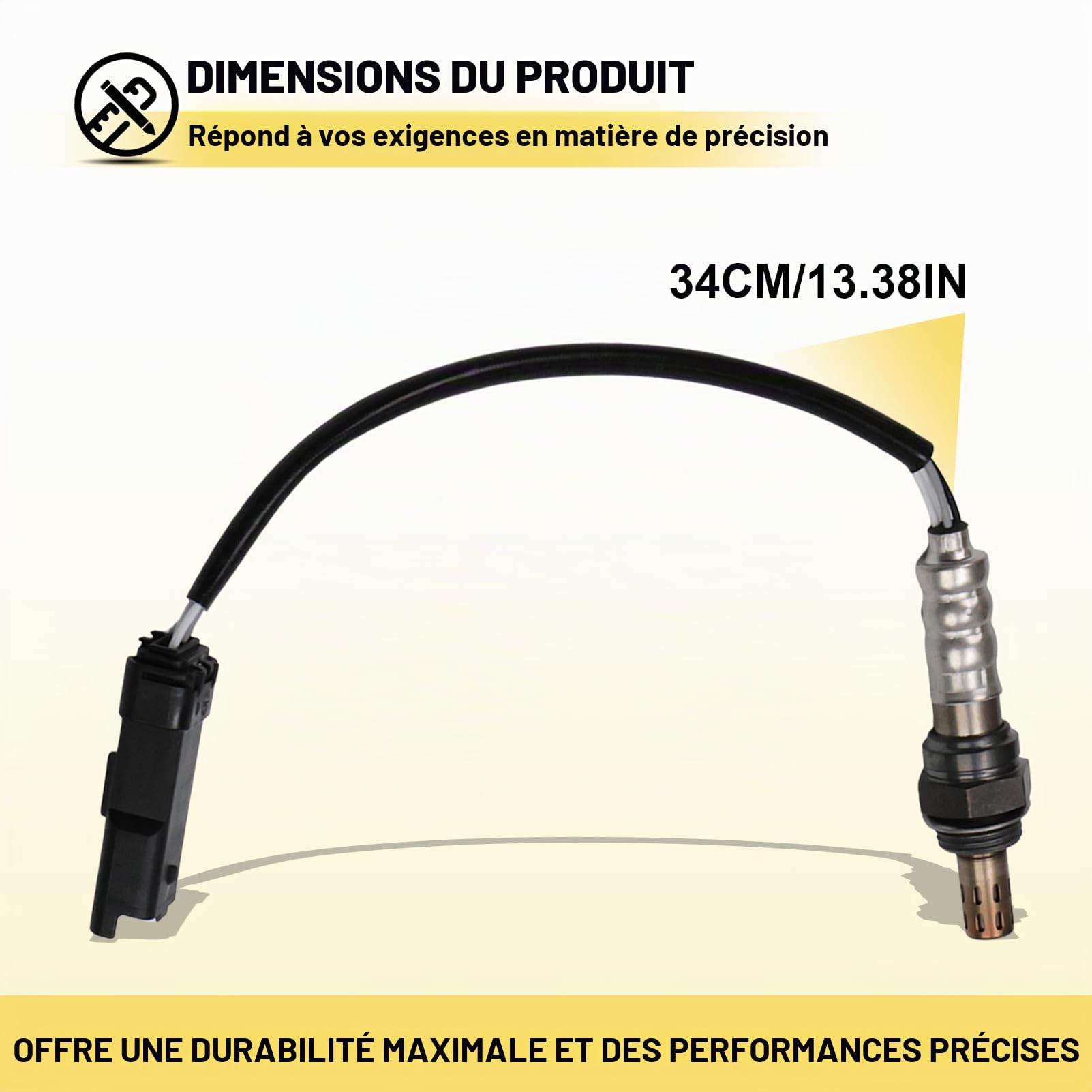 Sonde Lambda Capteurs D'oxygène Pour Citroen C1 II, C3 II, C4, Peugeot 208 108 301, 308 II 2008 I, Aygo, Corsa E, Astra H/J 98022942 98106343, Avant Arrière Kit 2