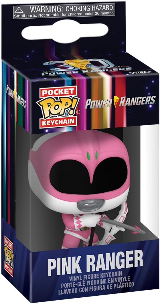 Amazon.com: Funko Pop! Keychain: Mighty Morphin Power Rangers 30th ...