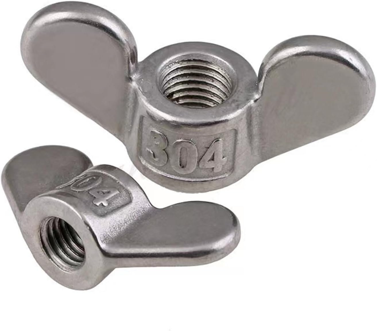 Wing Nuts A2 Stainless Steel Wing Nuts Hand Tighten Nut M12(1pcs)