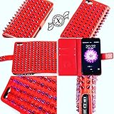 img_正規品 iPhone7 7s ケース 手帳型 格好良い スタッズ カバー 数量限定 返金保証付き 【