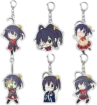 ⑧ 中二病でも恋がしたい　小鳥遊六花　キーホルダー 小鳥遊六花つままれキーホルダー [中二病でも恋がしたい！] | 二次元