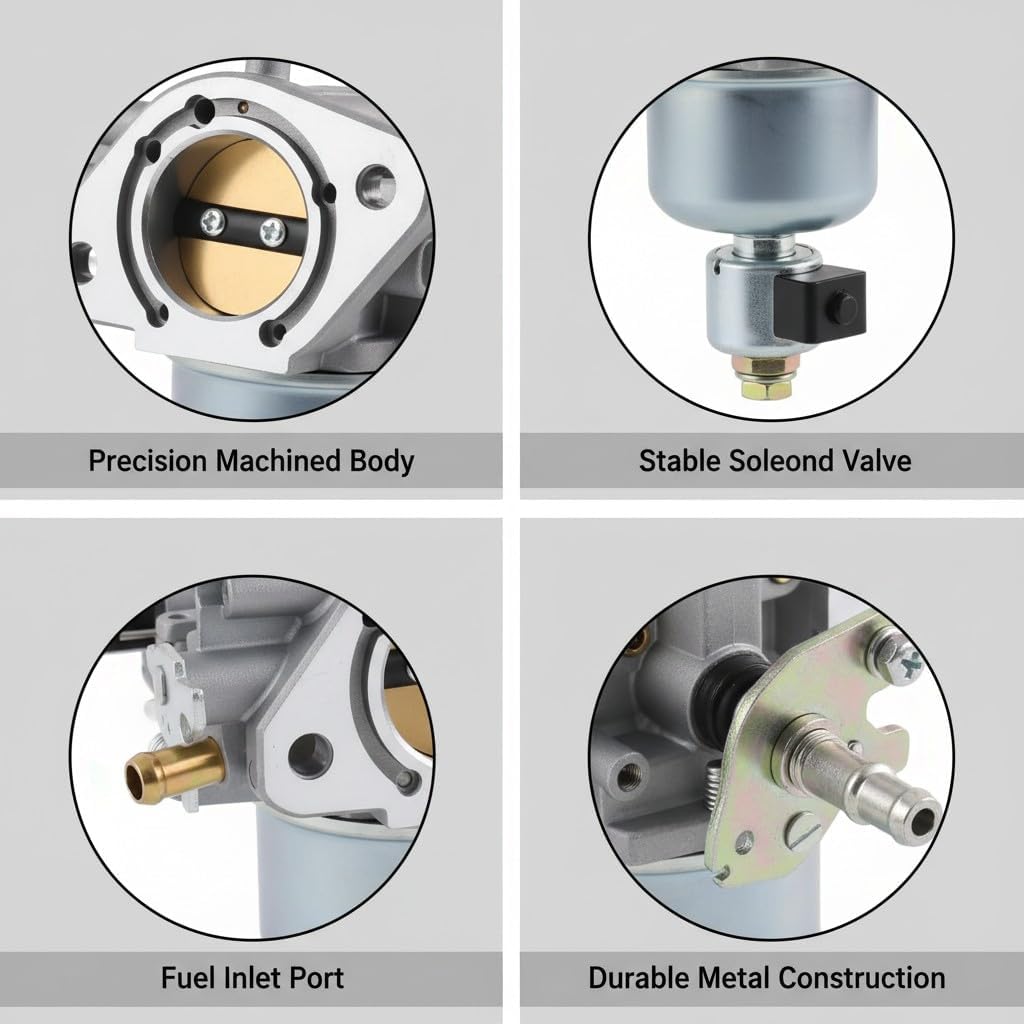 16-853-19S Carburetor Replacement for 7000 Series KT725 KT730 KT735 KT740 KT745 Engines, Replaces 32-853-63-S 32-853-67-S, with Filter and Gaskets
