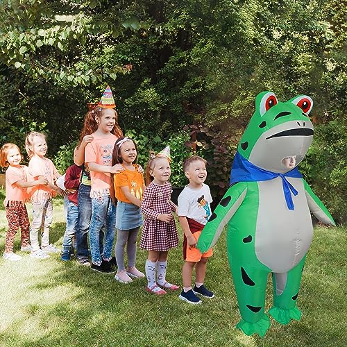 Disfraz Inflable de Rana Stegosaurus para Niños miniatura 3