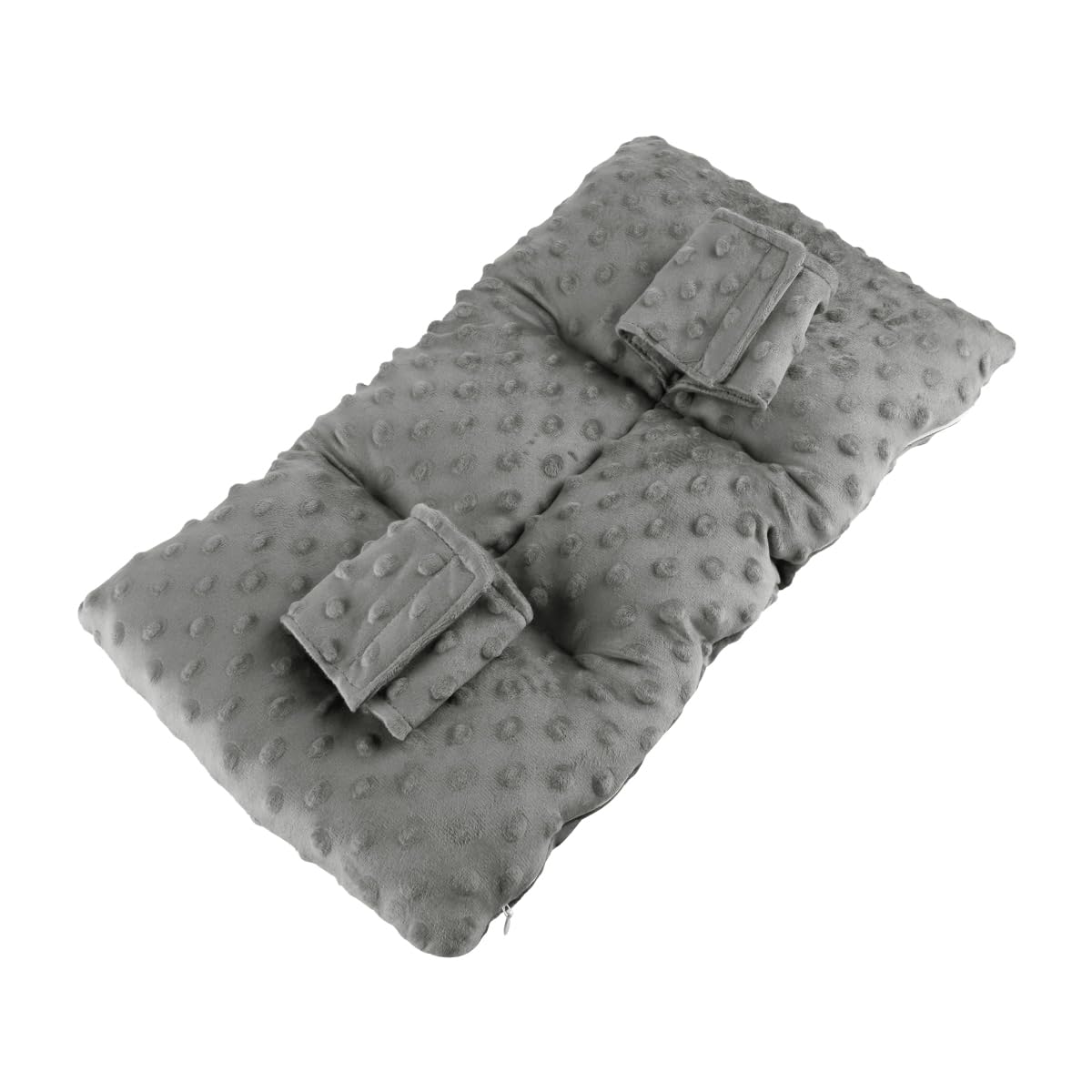 Lotsdonxia Grey Post Surgery Pillow with Pocket – Hysterectomy Mastectomy C-Section Abdominal Recovery Seatbelt Protector Cushion for Comfort & Healing Support