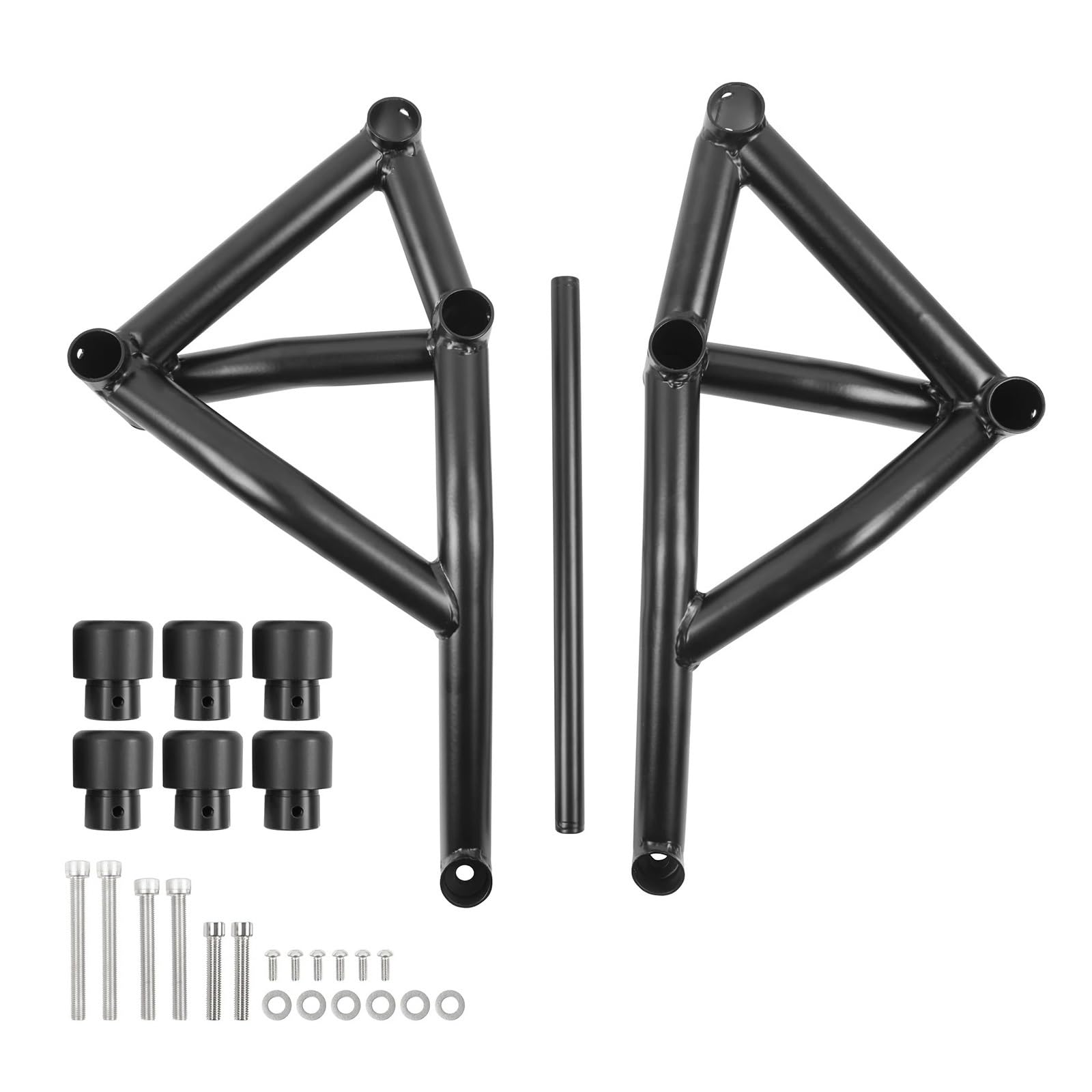 Zderzaka Motocykl Pasuje Do Yamaha MT09 FZ09 MT 09 FZ Kaskaderska Klatka Osłona Silnika Motocyklowe Zderzaki Awaryjne Motocykl Ochraniacz Zderzaka(2014-2016 Black)