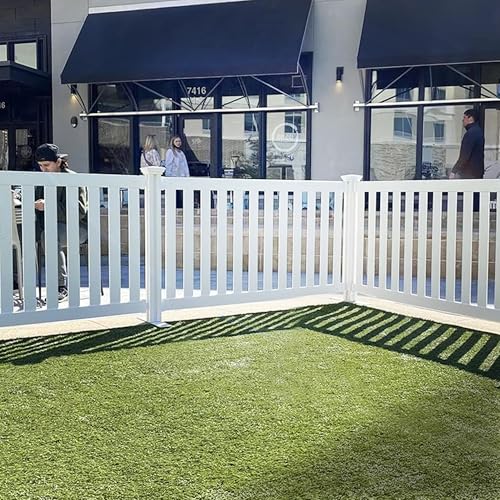 3.1ft H x 5.4ft W (1 Panel + 1 Post) Freestanding...