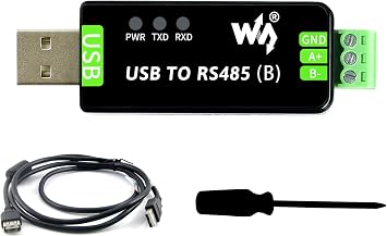 Industrial USB to RS485 Bidirectional Converter with Original CH343G, Multi-Protection Circuits, Supports Linux, Android, Wince, Win11/10/8.1/8/7/XP, etc.