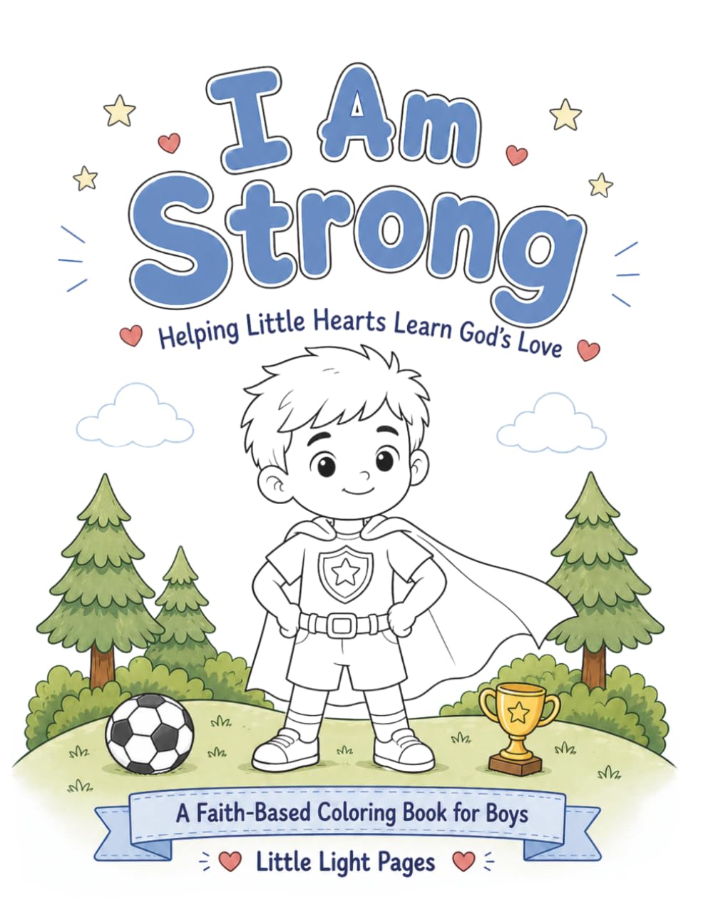 I Am Strong: Helping Little Hearts Learn God's Love (Little Light Pages: I Am Series)