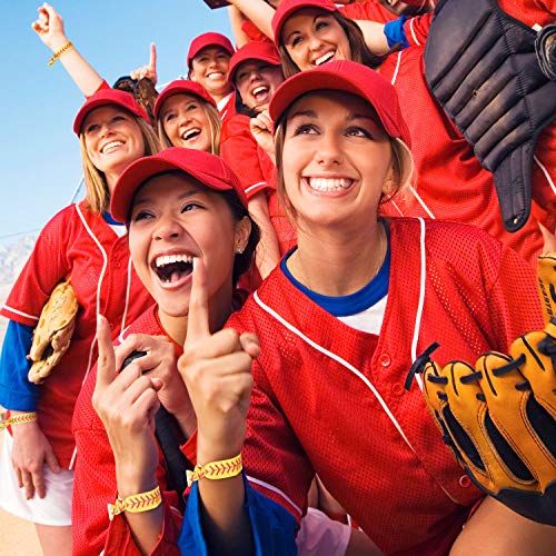 image for Norme 12 Pieces Softball Hair Ties Hair Accessories Girls Hair Ties No