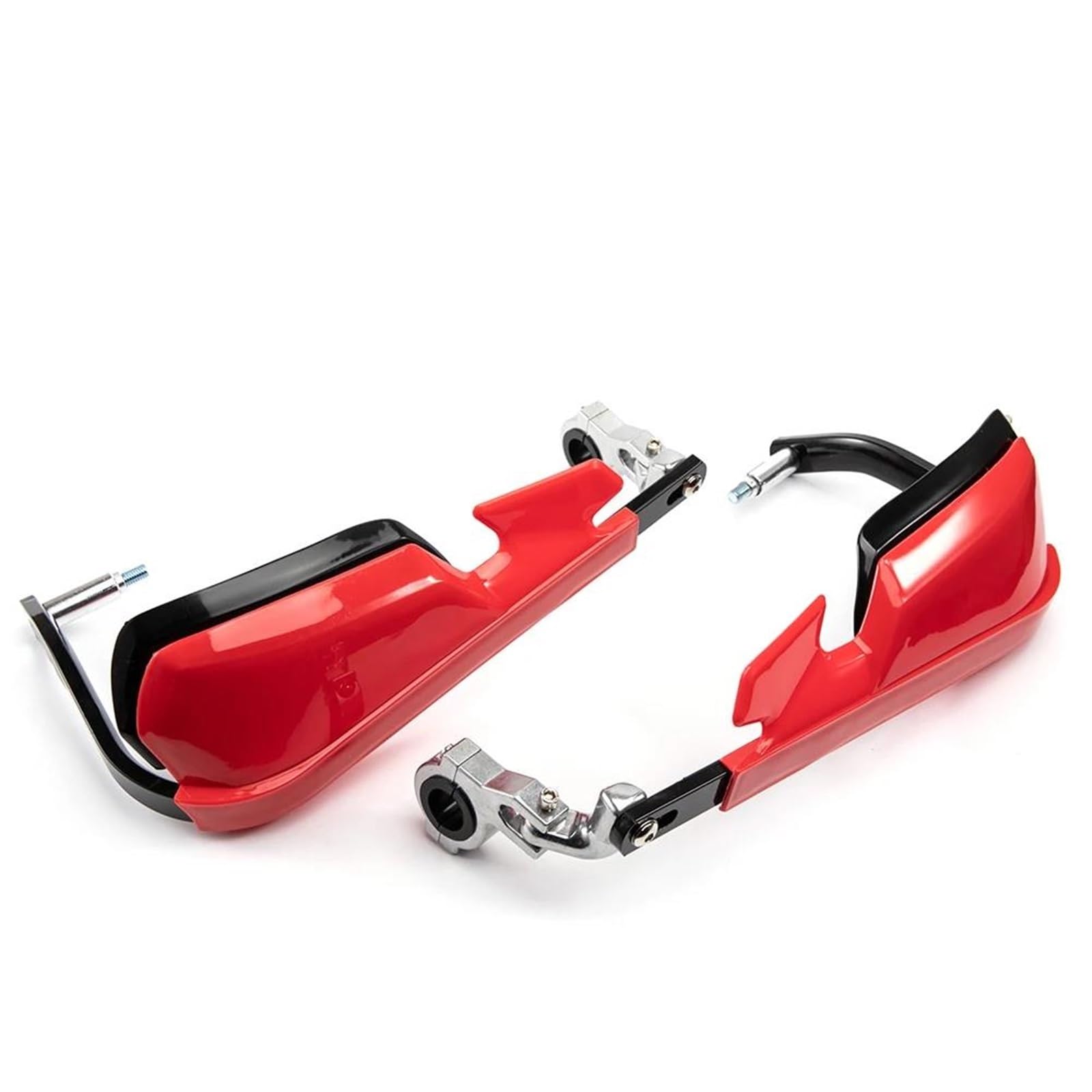 Aluminium Motorrad Lenker Handprotektoren 22mm 28mm Bar Hand Guards Schutz Für BMW F800GS/R1200GS LC/ADV(Rosso)