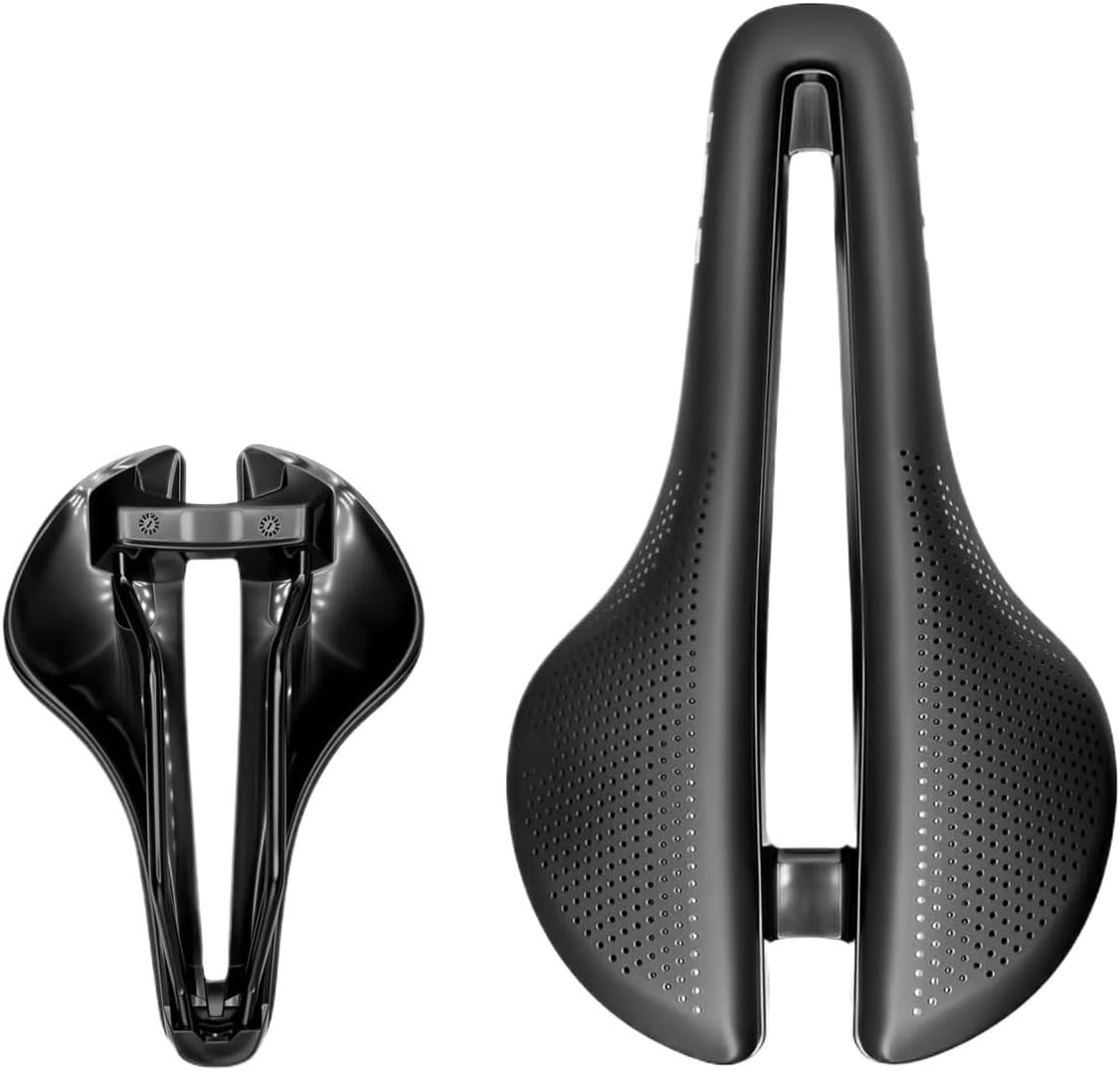 Plselis Soft Sponge Road Bike seat, Waterproof Light Bike seat, Bicycle Saddle Riding Equipment with Weight of 315g.