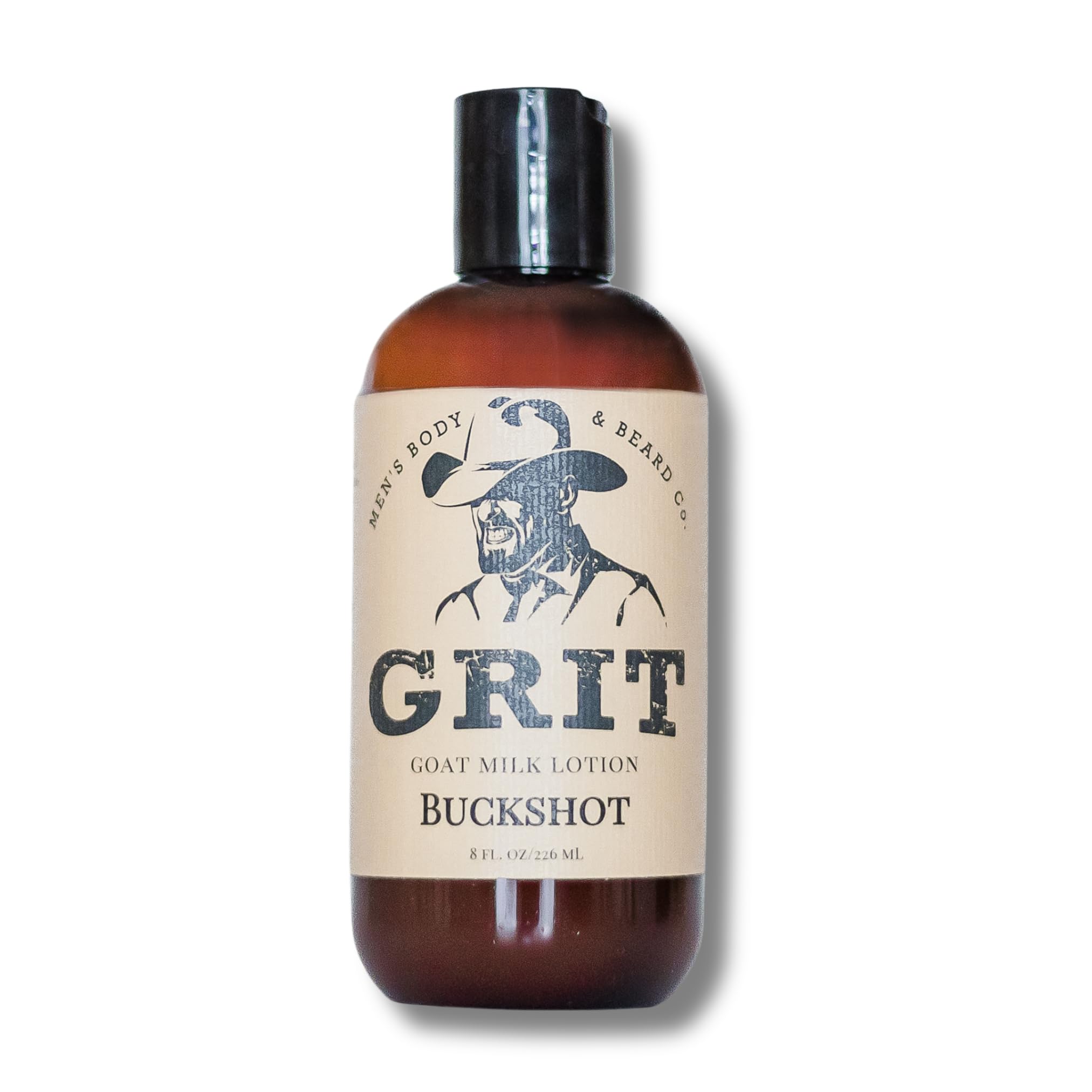 GRIT Goat Milk Body Lotion Buckshot | All Natural | Dye-Free Lotion | Enriched with Nourishing Goat Milk | 8 Fl oz