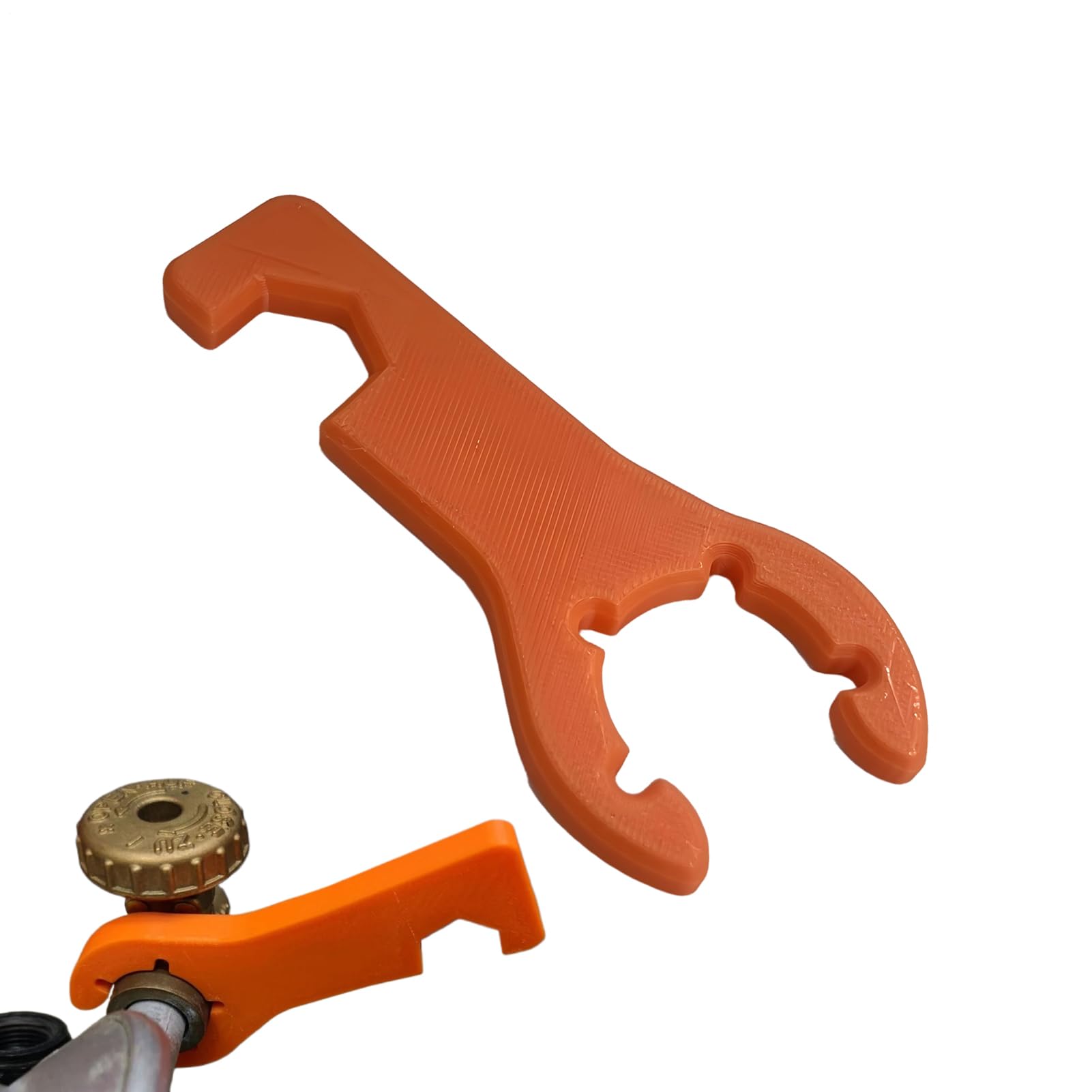 Mppchhn Gas Bottle Wrench - Double-Head Non-Slip Wrench | Vehicle Cylinder Spanner - for Home Automotive Outdoor Welding Plumbing RV
