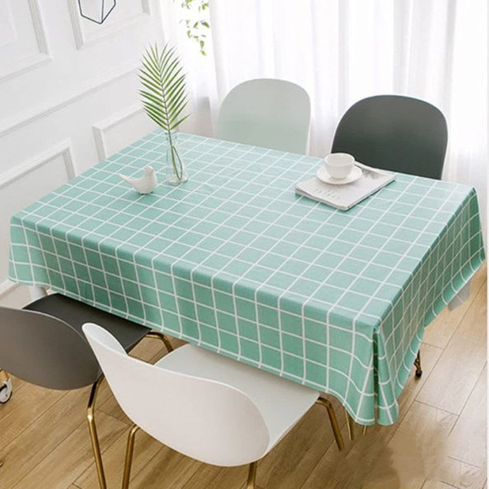 Nappe en PVC lavable style campagnard étanche huile couverture table
