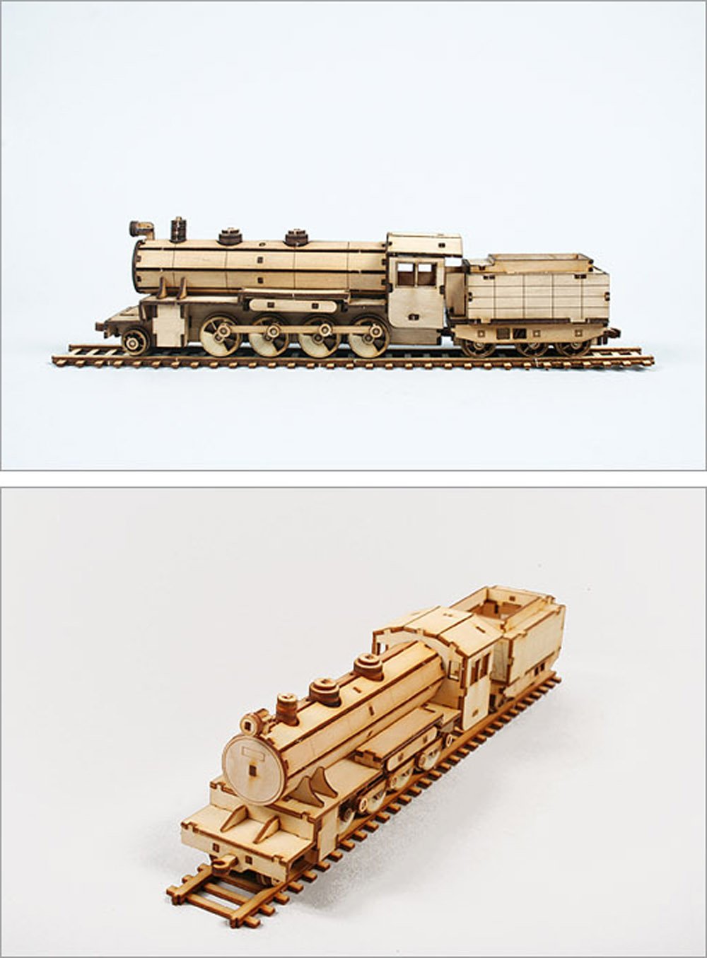 Amazon.co.jp: 木製模型キット 蒸気機関車 / YG767 | 蒸気機関車を