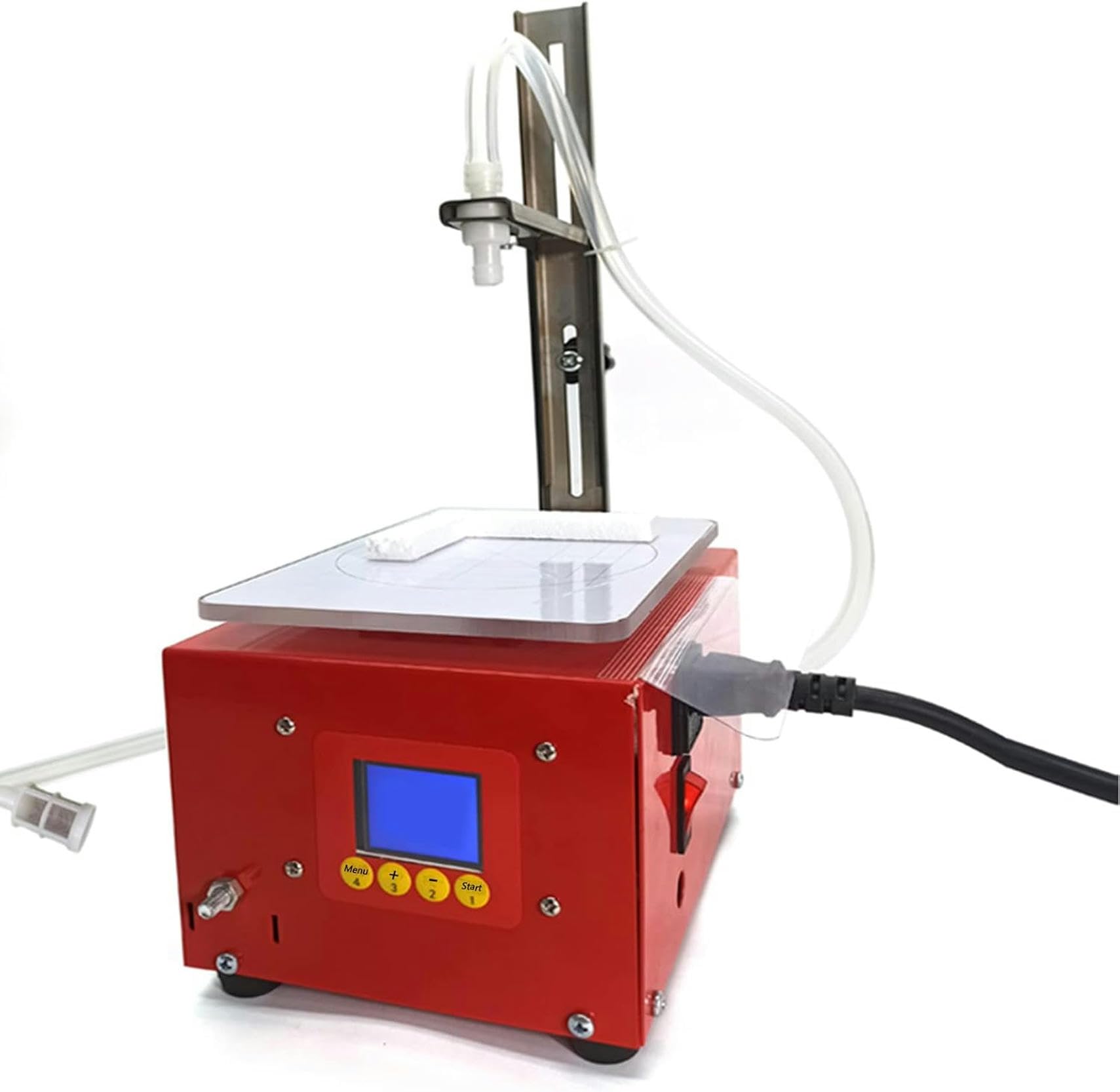 XNXYSMKJ Automatic Liquid Filling Machine,Precision Control for Accurate Filling of Oils,Liquid Dispenser for Cosmetics and Essential Oils, (2L)