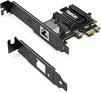 YuanLey 5Gb PCIe Hálózati Kártya RTL8126 Chippel, 5G/2.5G/1G Ethernet Adapter RJ45 Porttal, WOL Támogatás Windows/Linux PC-hez 1