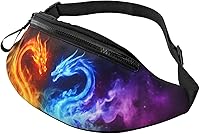 Vista 27 de Riñonera ajustable para hombres y mujeres, viajes, senderismo, ciclismo, correr, tablero de ajedrez