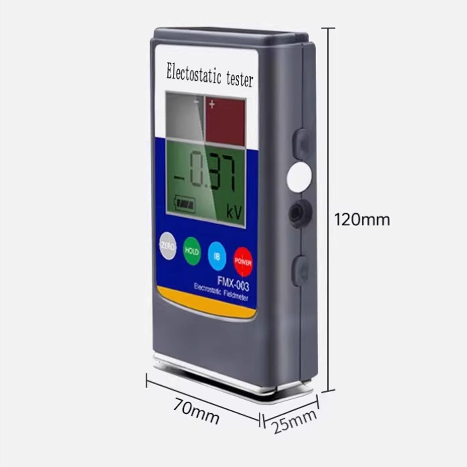 Medidor de campo electrostático, comprobador de voltaje, medidor de electricidad estática, monitor de eliminación, medidor de campo,FMX-003（0-20KV)