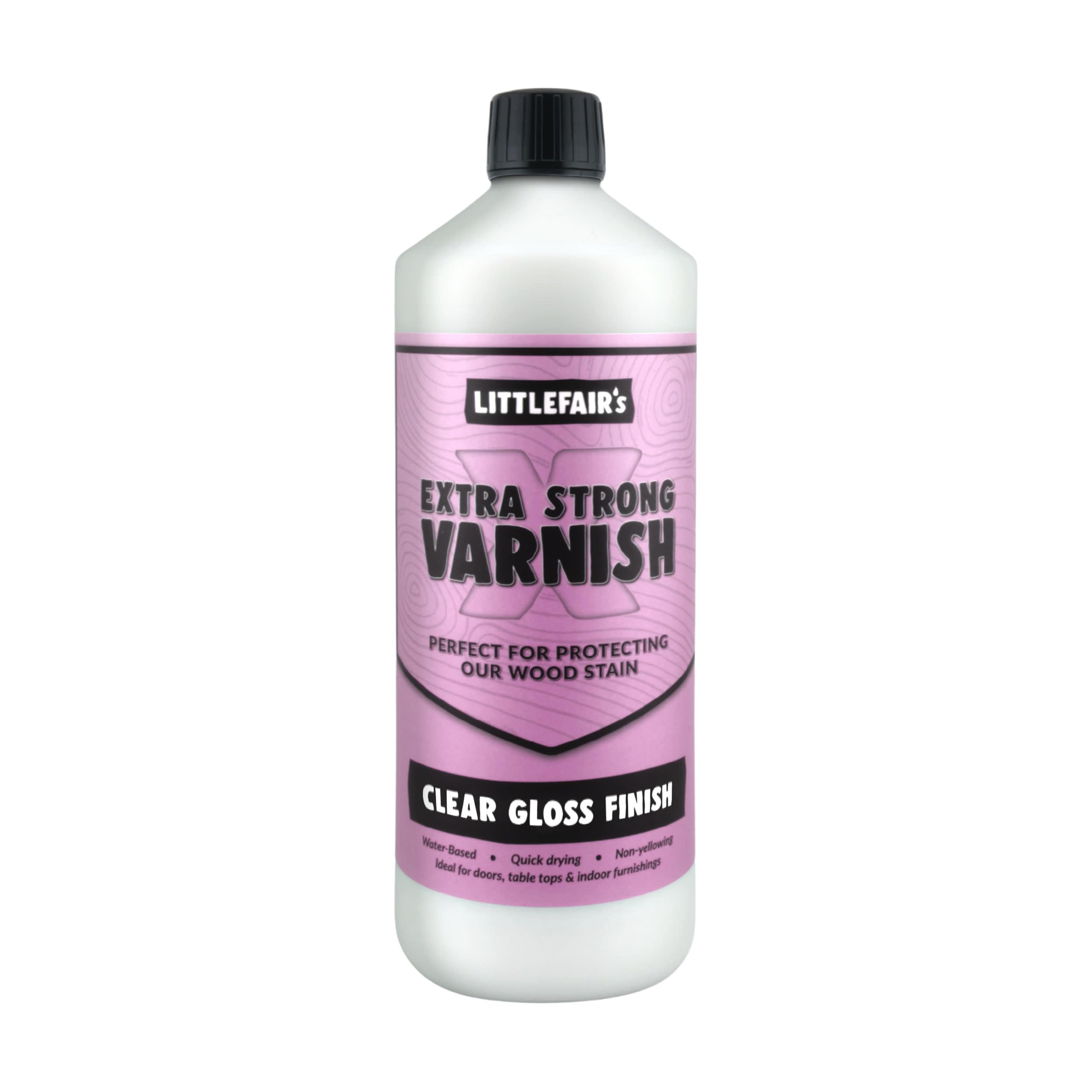Water Based Extra Strong Varnish (1ltr, Gloss)