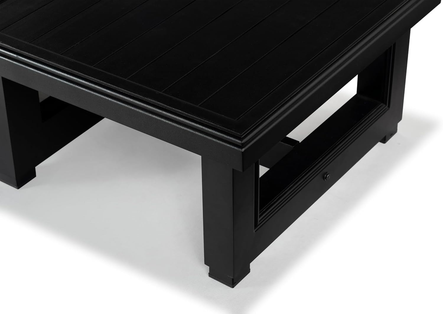 SAFAVIEH Couture Outdoor Collection CPT1002 Table, Black