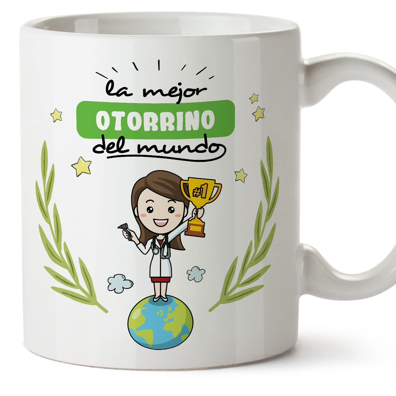 MUGFFINS Taza Fisioterapeuta Hombre (Mejor del Mundo) - Regalos Originales y Divertidos de Fisioterapia — view 147