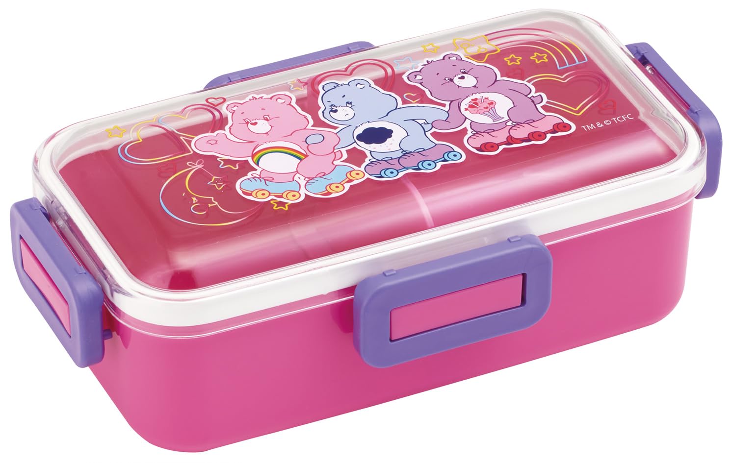 Skater PFLB6-A 1-Tier Lunch Box 18.0 fl oz (530 ml) Dishwasher Safe Microwave Sa
