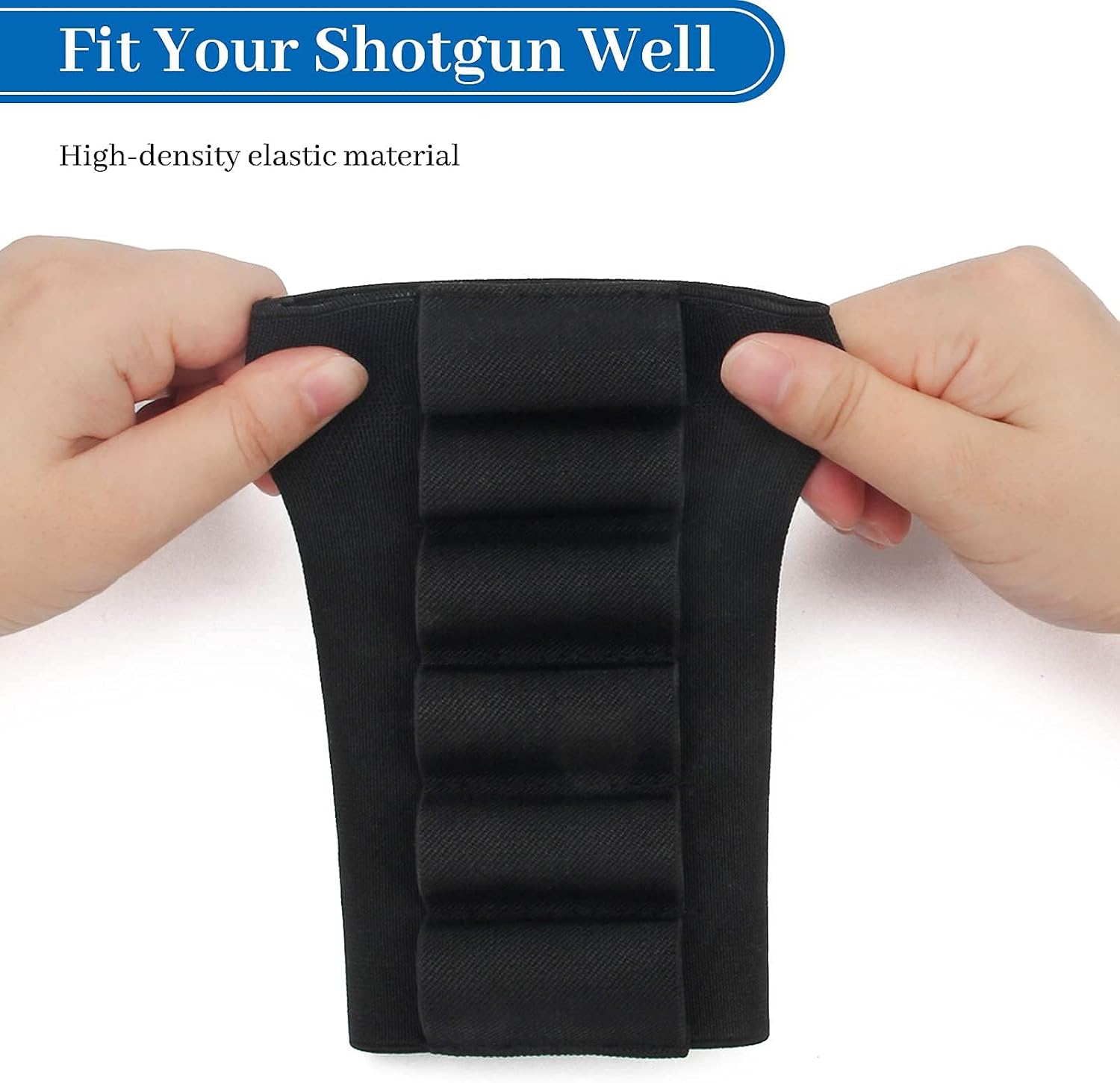 2P Shotgun Shell Holder Coolrunner 8 Round Buttstock Holder | for 12/20 Gauge Ammo Tactical Shotgun Holder for Hunting