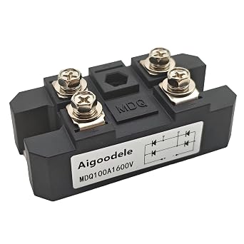 MDQ100A1600V Bridge Rectifier Diode 100Amp Single Phase Rectifier Bridge Module Electronic Components