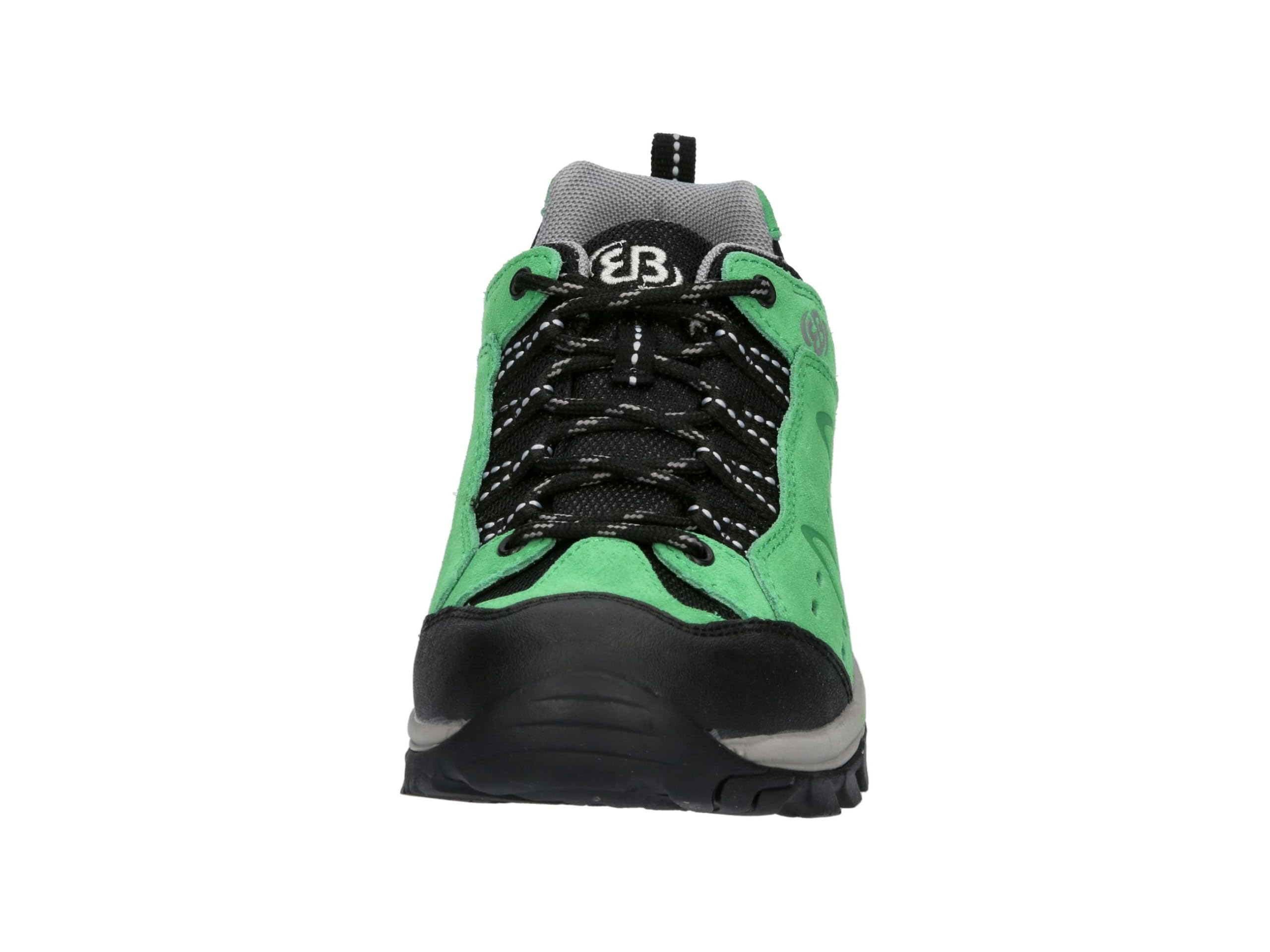 Brütting Mixte Mount Bona Low Chaussures Basses de Trekking et de randonnée, Vert/Noir, 39 EU