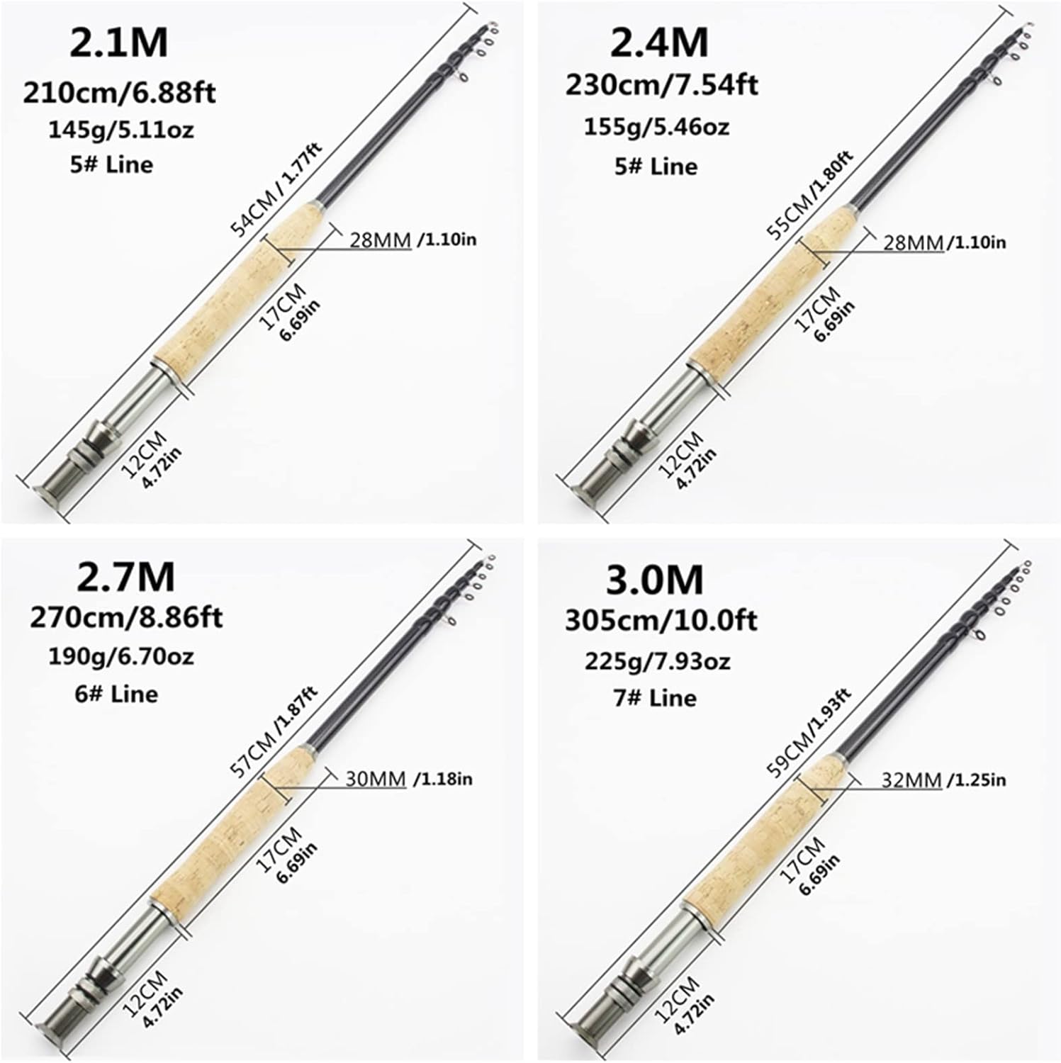 Fishing Pole Fishing Rod Telescopic Fly Fishing Rod Portable Carbon Ultralight Fast Action Fly Fishing Rod Cork Handle Tackle Fishing Rod Combos