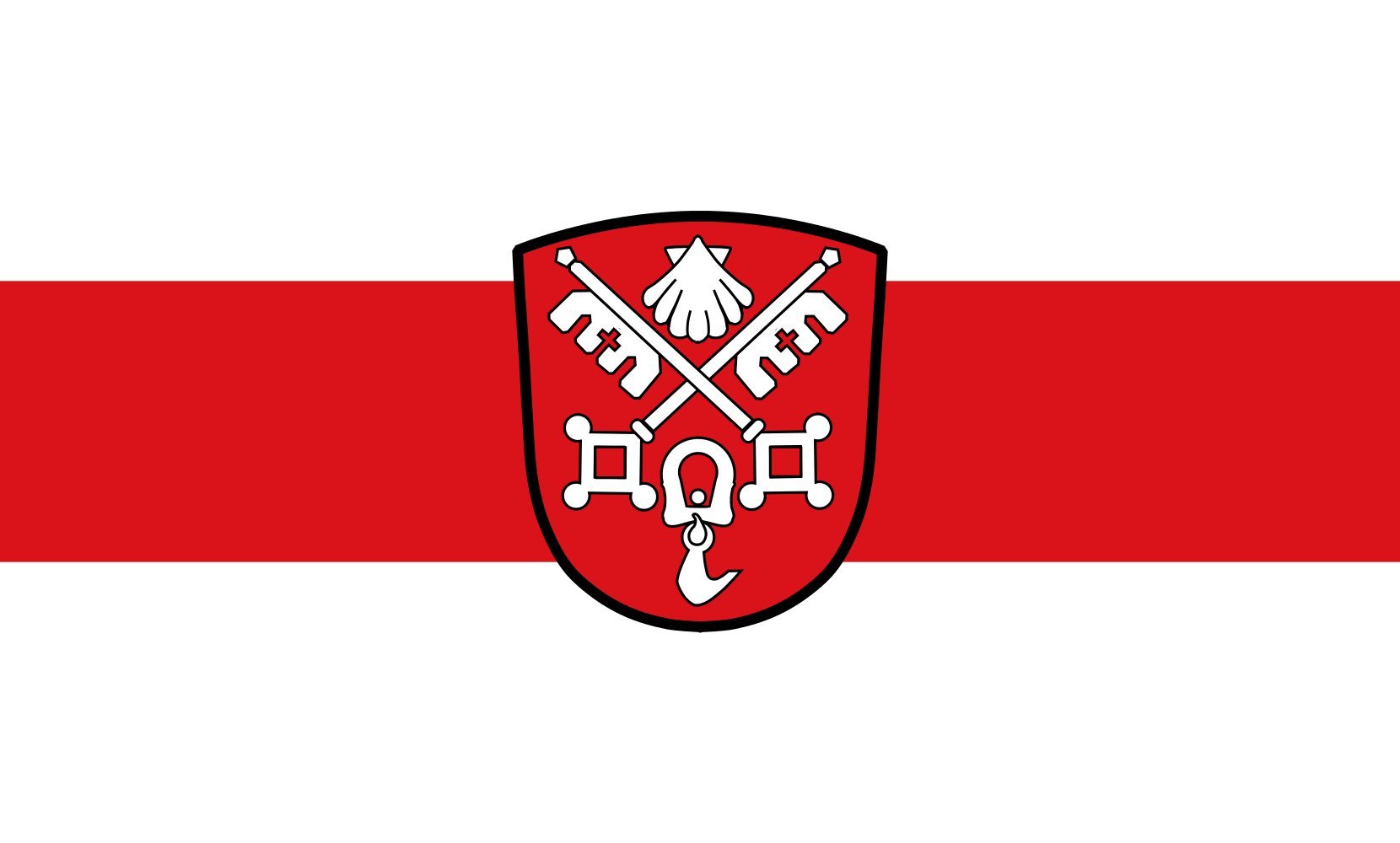 Drapeau d'Angers 90x150cm pour décorer un salon de supporter