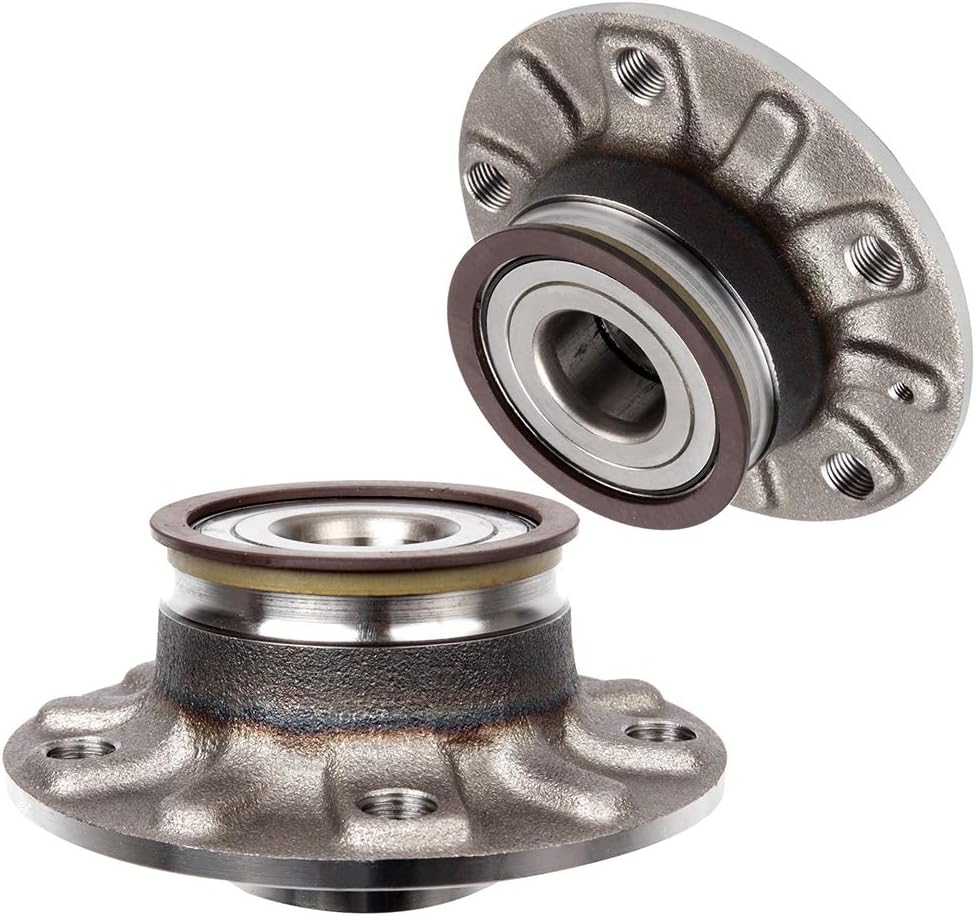 Replacement Rear Wheel Hub Bearing Assembly 2006-2009 for Rabbit 2006-2013 2015-2017 for A3 AZHZ Wheel Hub 512336 Set of 2