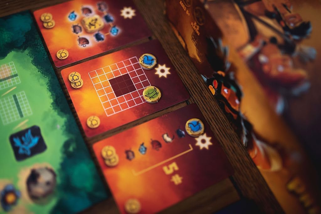 25th Century Games Prehistories, A Family Board Game for 2 to 5 Players, Go on Adventures and Paint Your Cave