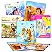 18 Bulk Books for Kids Toddlers - Assortment Includes 18 Disney Books Bedtime Stories, Hardcover (No Duplicates)