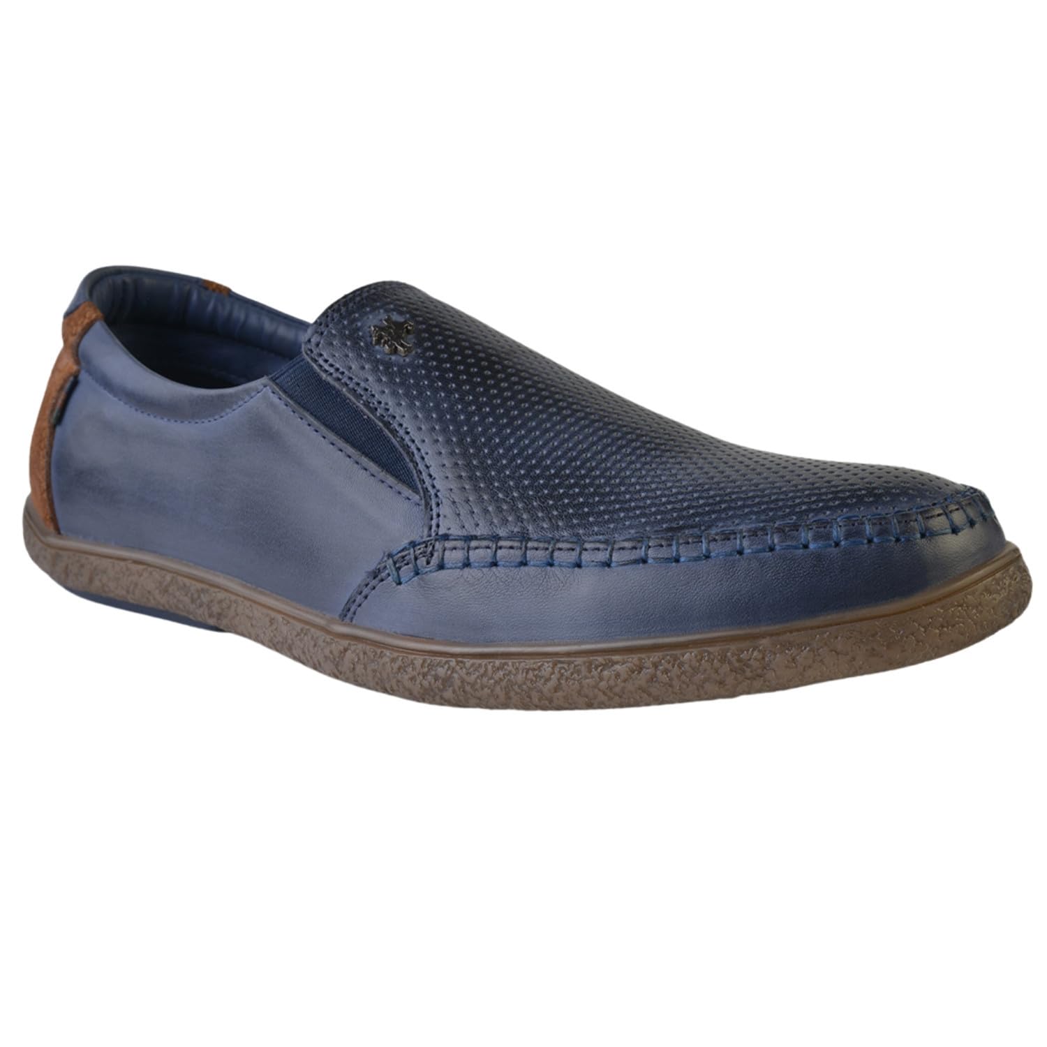 Buckaroo Adults-Men Fintan Leather Denim Classic Shoe Slip On Blue,UK 8 (B0DCW7L5GQ) Amazon Price History, Amazon Price Tracker