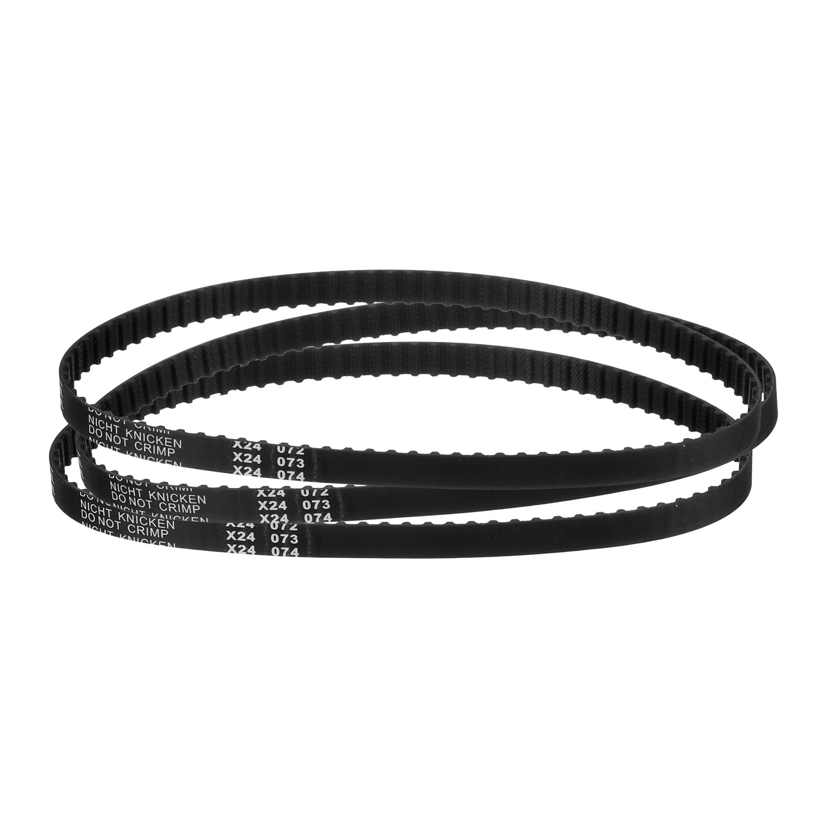 uxcell 4pcs 160XL 037 Timing Belt 80 Teeth Rubber Geared Cogged Belt, 0.37" Width, 0.20" Pitch Mechanical Replacement Belts — Amazon image 13