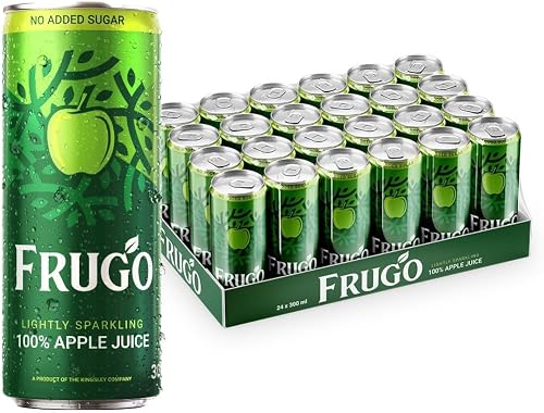 Frugo Sparkling Apple Juice 300 ml (Pack of 24)