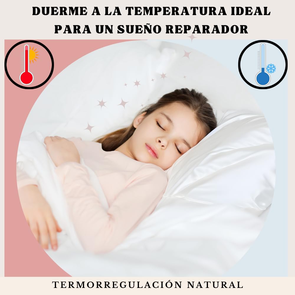 Funda de Almohada 100% Natural de Seda de Morera 25 Momme Grado 6A orgánica Pieles sensibles - Afro - Pelo Rizado - Anticaida Cabello - Regalo (Topo, 40x70cm)