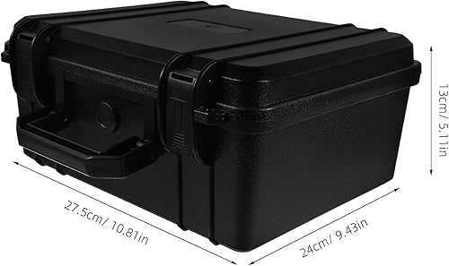 Miniatura 9 de Lockable Plastic Tool Box Organizer Portable Multifunctional Storage Case for Travel Outdoor Use Compact Rugged Design with Reliable Closure for