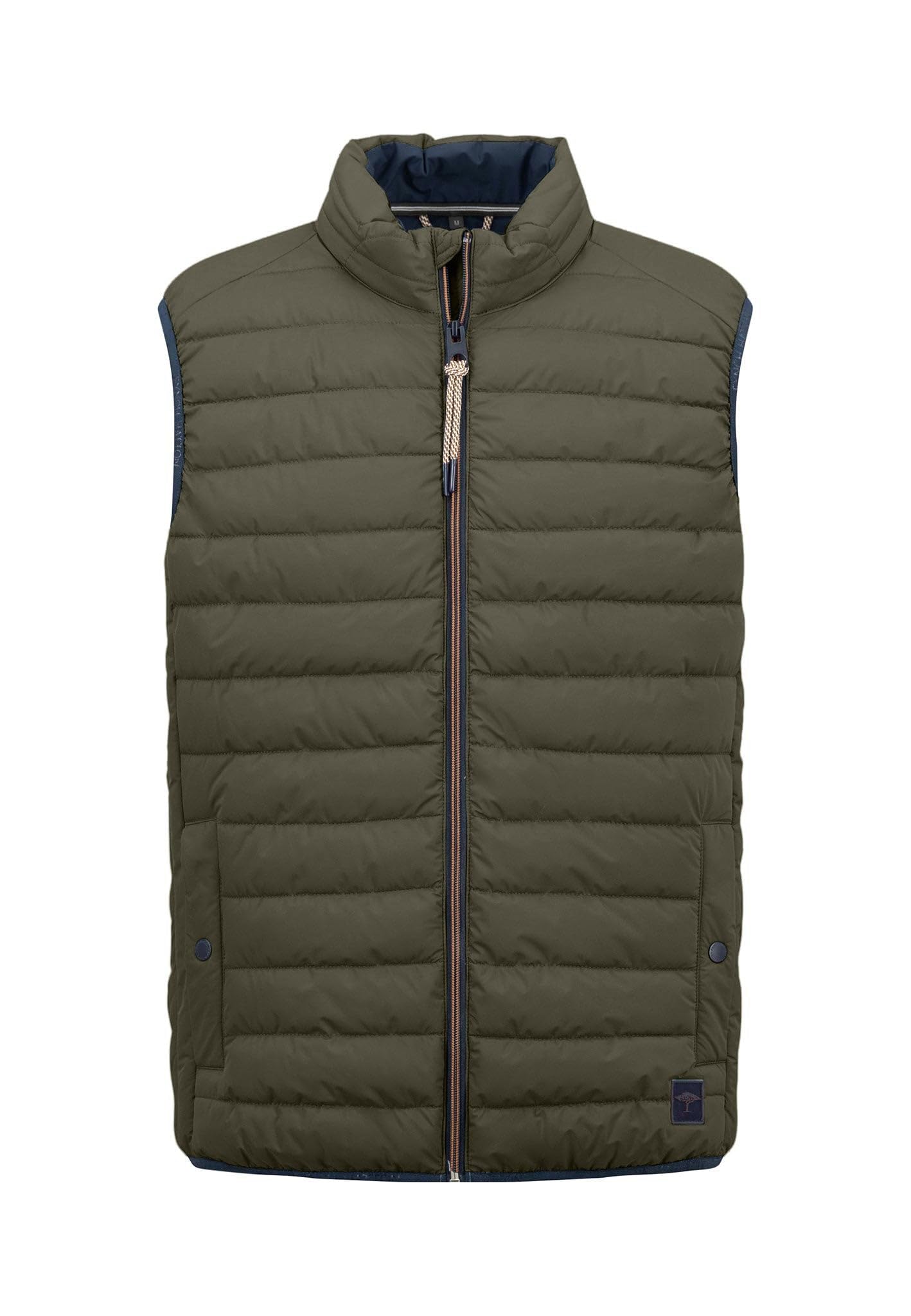 FYNCH-HATTON Chaleco acolchado con cremallera de contraste