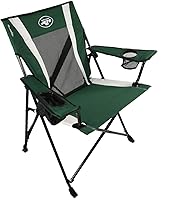 Vista 18 de Kijaro Silla Plegable Sports Fan, 26" L x 35.5" W x 37" H, Baltimore Ravens