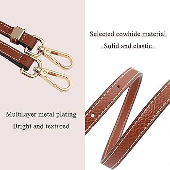 Amazon.com: TUKYWAN Bag Straps for Longchamp Mini Bag,Purse