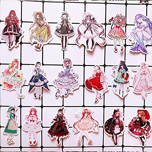 misaki シール 手帳シール かわいい ロリータ ゴスロリ 少女 lolita シール ノートシール DIY ステッカー 日記 カレンダー 家計簿