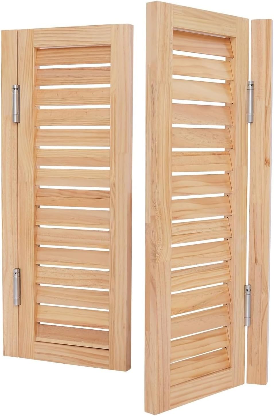 30x34in Swinging Saloon Doors for Kitchen 33x34in Two-Way Open Half-Waist Dividing Doors 34x34in Cafe Door with Hinges Western Swinging Doors for Kitchen Partition Doorways Bar Pub(White,29.53x34.53in