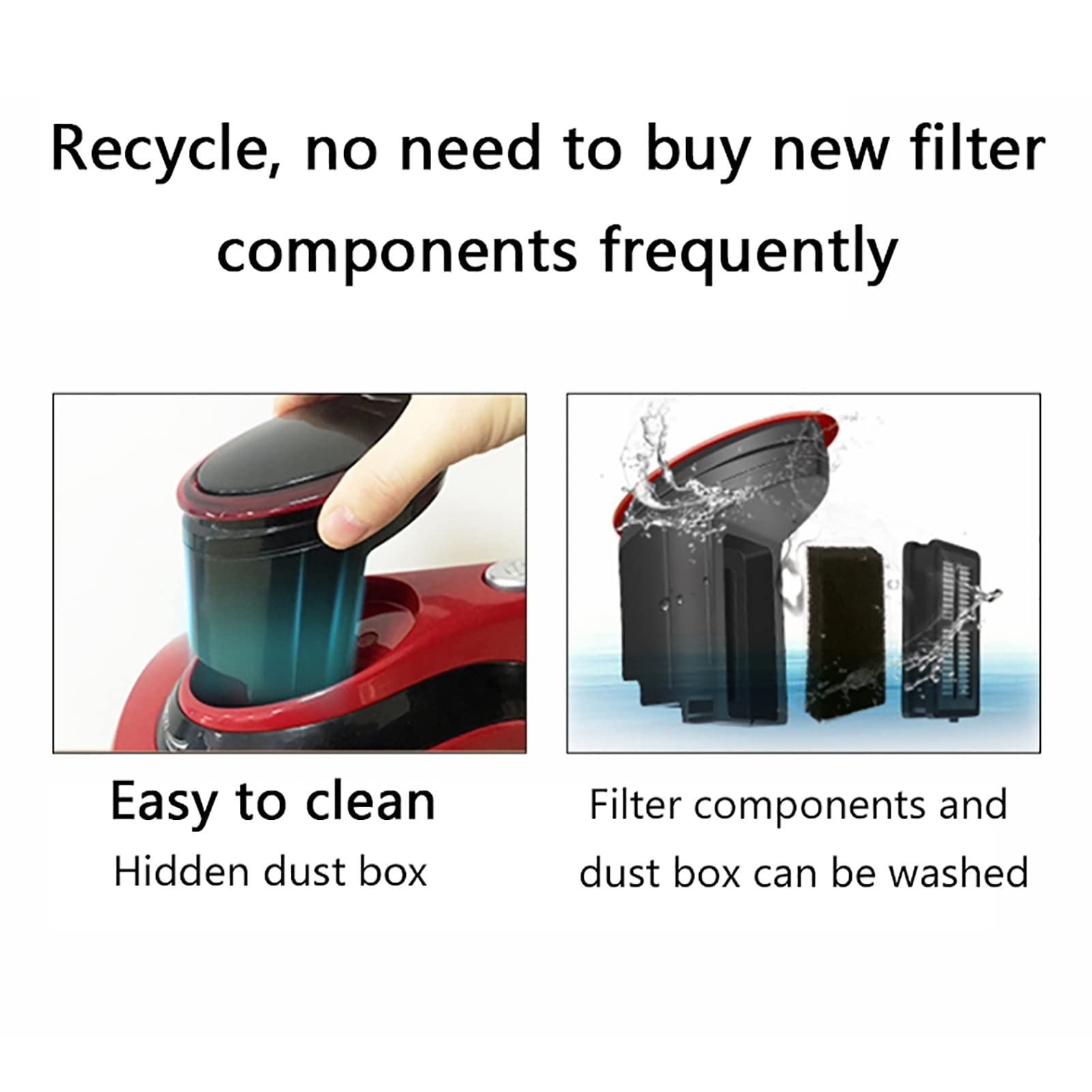 Aspirapolvere UV Contro Gli Acari Con Filtro HEPA Macchina Per La Pulizia Dei Materassi Aspirapolvere Portatile Strumento Per La Rimozione Degli Acari Uccide Il 99,9% Dei Batteri E Degli Acari 300 W