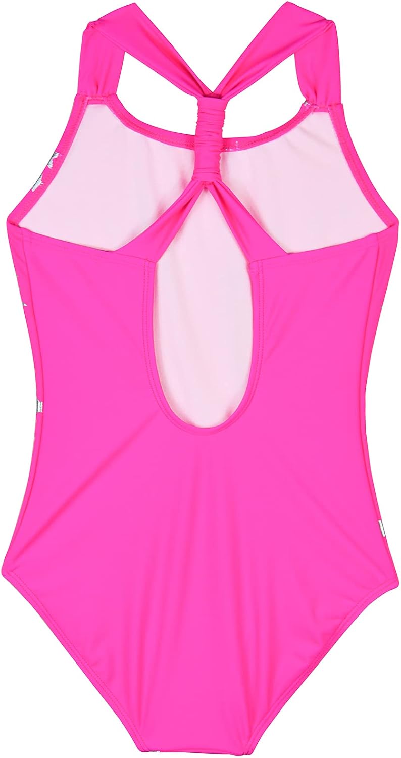 CinCili Girls One Piece Swimsuits Crossback Swimwear Beach Bathing Suit 3-14 Years - Image 2