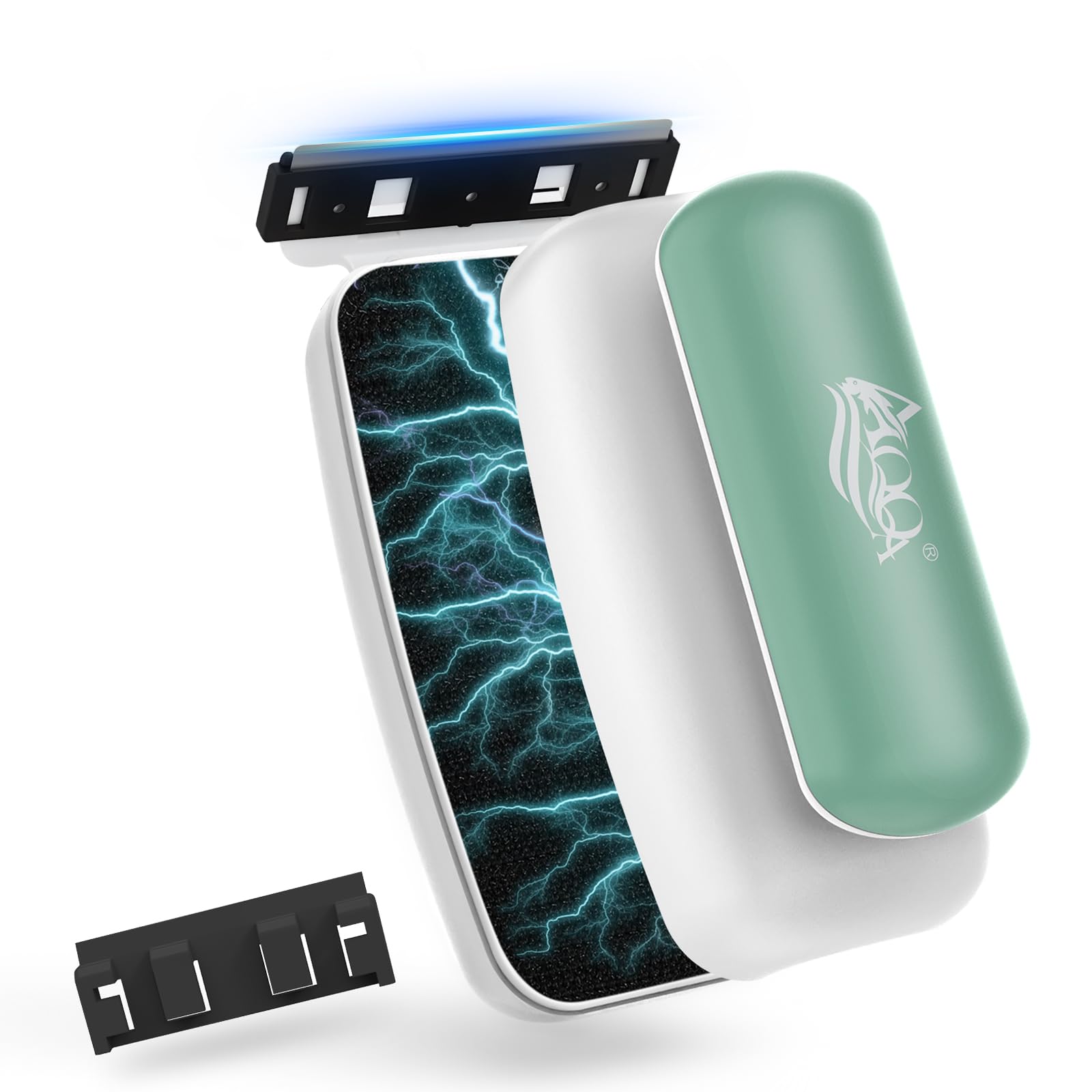 AQQA Aquarium Magnet Glass Cleaner with Dual Blades for Algae